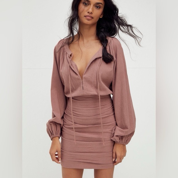 Free People Dresses & Skirts - Free People The Only One Mini Dress Size Large NWOT